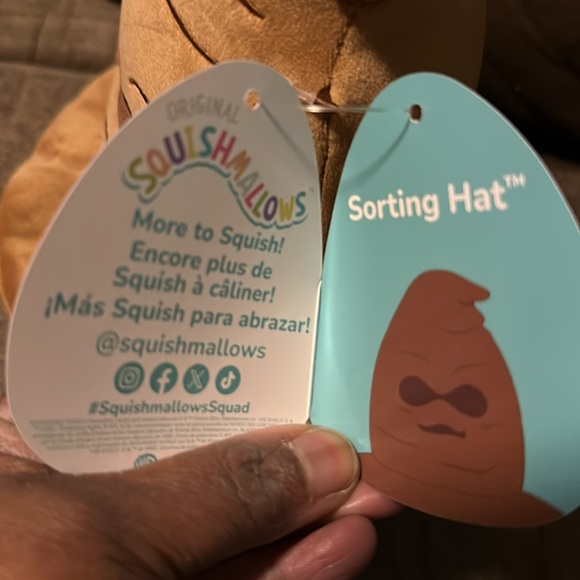 NWT-Squishmallows Original “Harry Potter” 6.5 Inch The Sorting Hat Plush - Picture 9 of 9